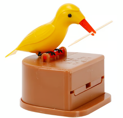 BIRD-PICK: DISPENSADOR PALILLOS DE DIENTES 🐦✨