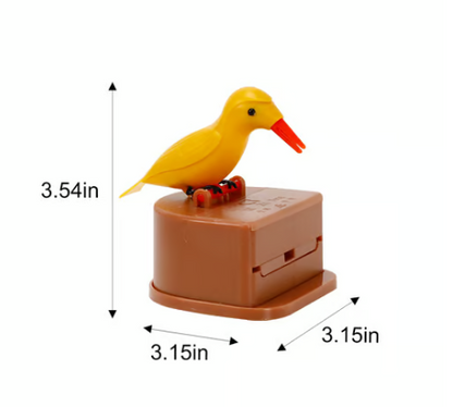 BIRD-PICK: DISPENSADOR PALILLOS DE DIENTES 🐦✨