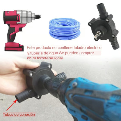 WATER-DRILL: BOMBA DE AGUA PARA TALADRO💦🔧