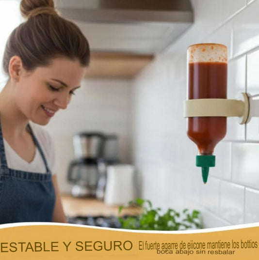 BOTTLEGRIP: VENTOSAS PORTA BOTELLAS DE SILICONA🥤🧲