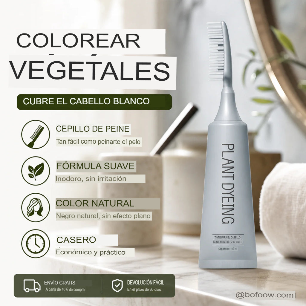 PROMO 2X1 TINTE VEGETAL PARA EL CABELLO 🌿✨