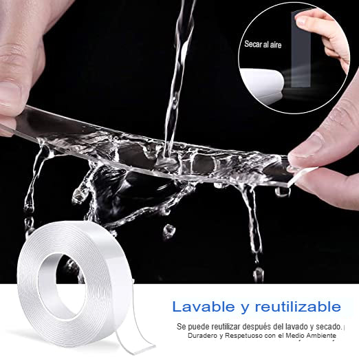 NANO TAPE: CINTA MÁGICA NANO – 3 METROS ✨📏
