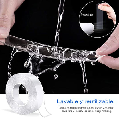 NANO TAPE: CINTA MÁGICA NANO – 3 METROS ✨📏