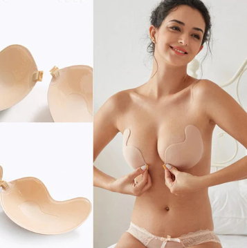 UPBRA: X2 PARCHES SILICONA INVISIBLE👙