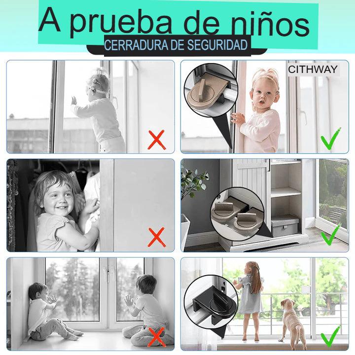 LOCKSAFE 2x1: CERRADURA DE SEGURIDAD 🔒✨