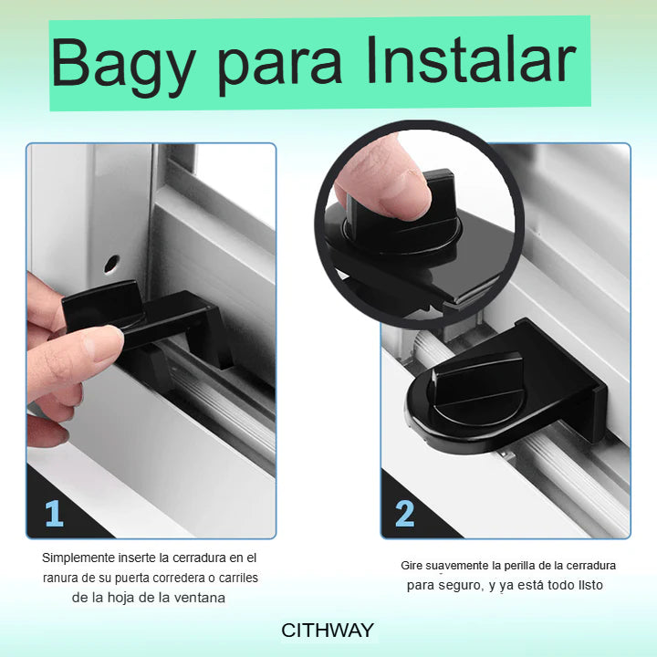 LOCKSAFE 2x1: CERRADURA DE SEGURIDAD 🔒✨