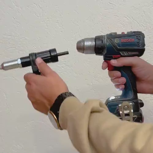 RIVETPRO: CONVERTIDOR DE TALADRO A REMACHADORA 🔩💥