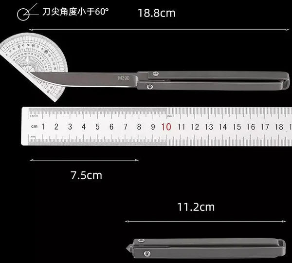 PRO FOLD KNIFE: NAVAJA PLEGABLE PROFESIONAL + FUNDA 🔪✨