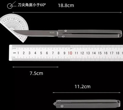 PRO FOLD KNIFE: NAVAJA PLEGABLE PROFESIONAL + FUNDA 🔪✨