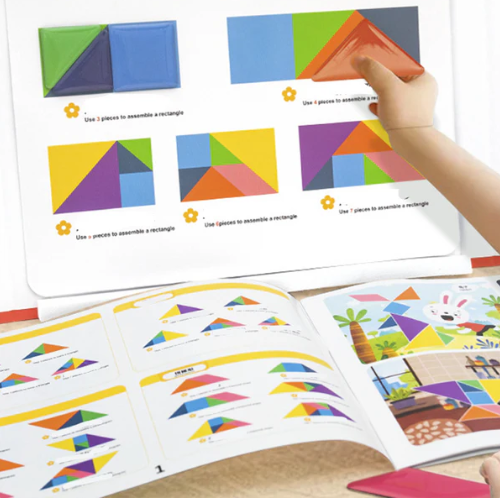 TANGRAM DIDÁCTICO MONTESSORI 🎨📚