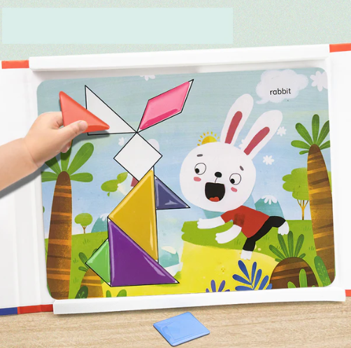 TANGRAM DIDÁCTICO MONTESSORI 🎨📚