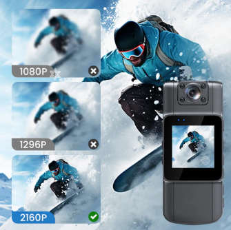ACTION CAM: CÁMARA PORTÁTIL DEPORTIVA 4K 📸🔥