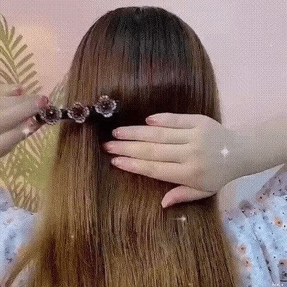 PINZAGLAM: PINZA PARA EL CABELLO CON CRISTALES💖