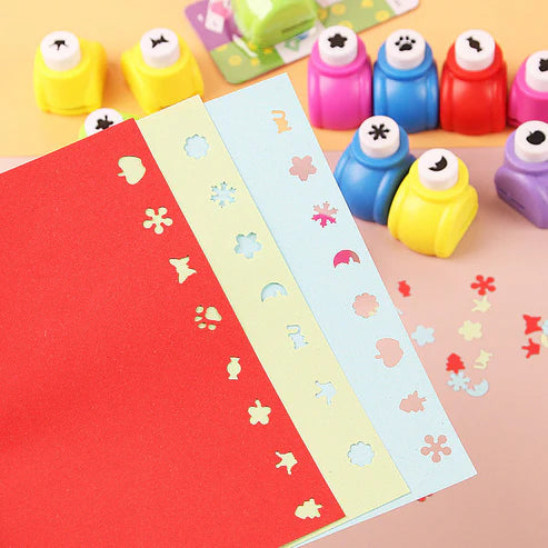 CREATIVIDADENPAPEL: KIT X12 PERFORADORAS DE PAPEL ✂️🎨