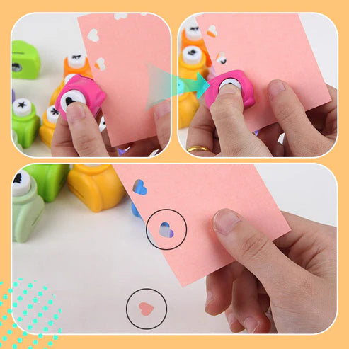 CREATIVIDADENPAPEL: KIT X12 PERFORADORAS DE PAPEL ✂️🎨
