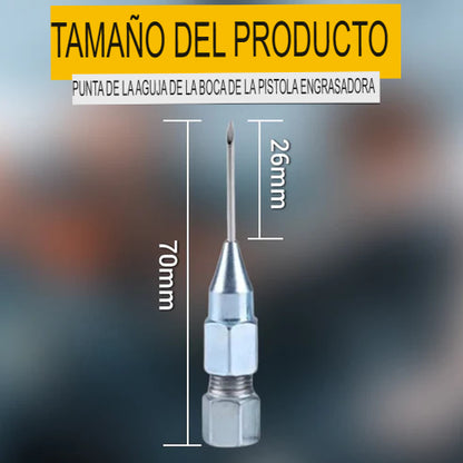 LUBEMASTER: INYECTORES DE GRASA 5 PIEZAS 🛠️✨