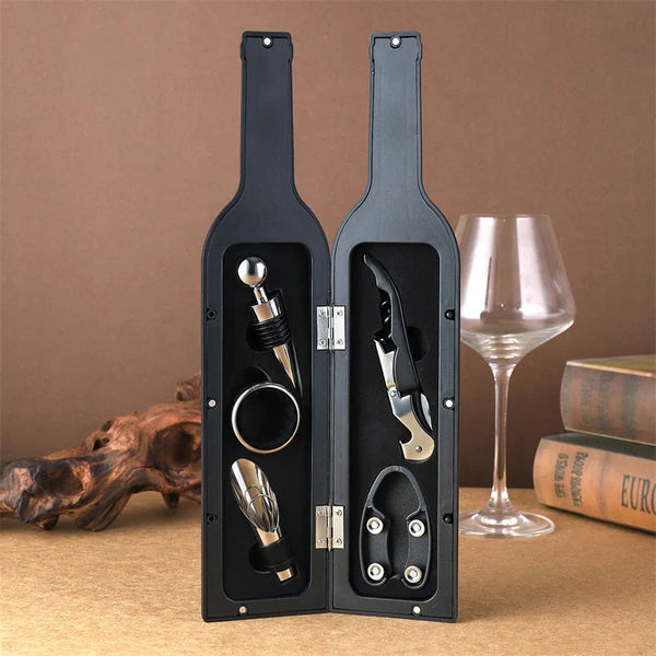 WINEPRO: SET DE 5 PIEZAS PARA ABRIR VINOS 🍷✨
