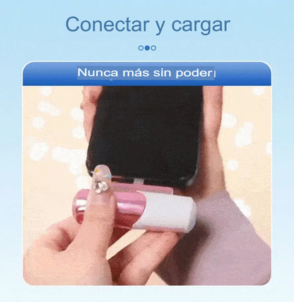 🔋 MINICHARGER: MINI POWERBANK 3300MAH LIGHTING Y TIPO C