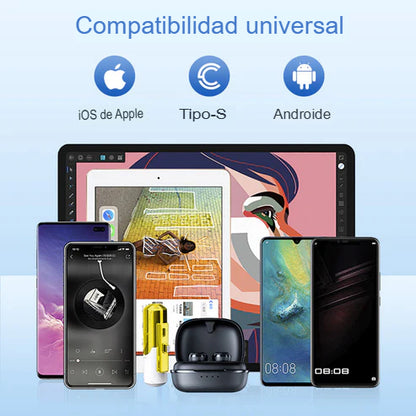 🔋 MINICHARGER: MINI POWERBANK 3300MAH LIGHTING Y TIPO C