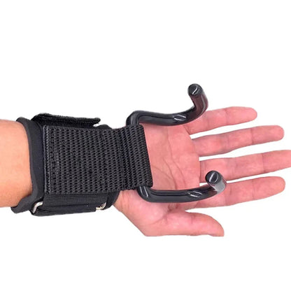 GRIPPRO: MUÑEQUERA GANCHO DE AGARRE GIMNASIO 🏋️‍♂️💪