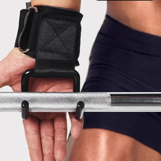 GRIPPRO: MUÑEQUERA GANCHO DE AGARRE GIMNASIO 🏋️‍♂️💪