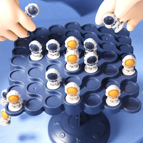 RETOESPACIAL: JUEGO FAMILIAR DE EQUILIBRIO 👨‍👩‍👧‍👦🌌