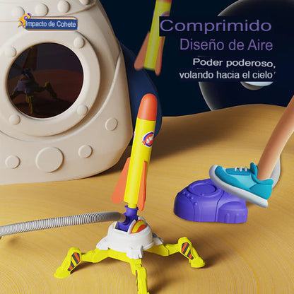 🌟 SKYFLYER: JUGUETE LANZAMIENTO DE COHETES
