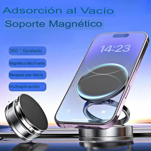 MAGNETO360: SOPORTE MAGNÉTICO 360 AJUSTABLE PARA CELULAR🔄
