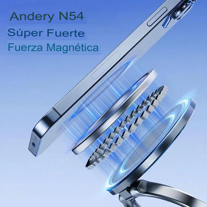 MAGNETO360: SOPORTE MAGNÉTICO 360 AJUSTABLE PARA CELULAR🔄