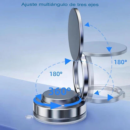 MAGNETO360: SOPORTE MAGNÉTICO 360 AJUSTABLE PARA CELULAR🔄