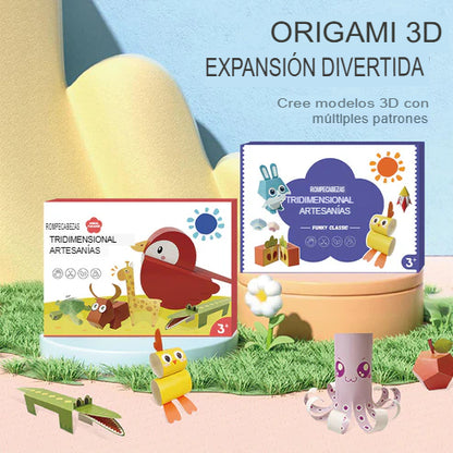 ORIMASTER: LIBRO DE ORIGAMI 3D 16 DISEÑOS 📘