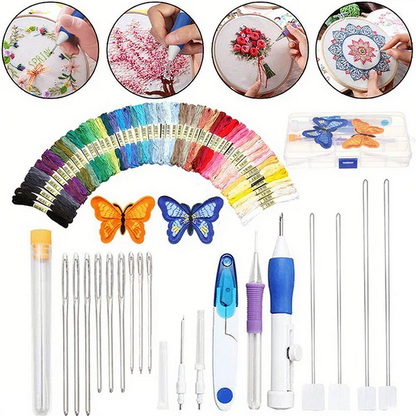 KITBORDADOCREATIVO: HERRAMIENTAS DE BORDADO✨🧵