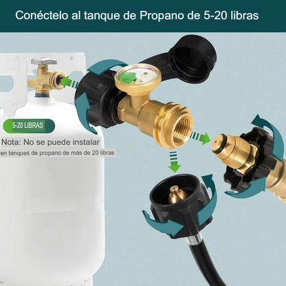 GAS CHECK: MEDIDOR DE GAS 🔥⛽