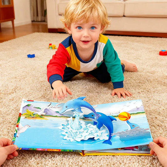 LIBRO MÁGICO 3D: LIBRO INTERACTIVO DE ANIMALES 📘🦁