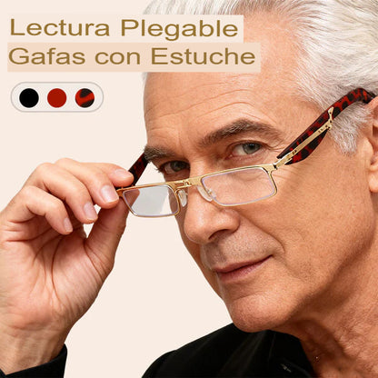 READ PRO: GAFAS DE LECTURA PLEGABLES CON FILTRO DE LUZ AZUL Y ESTUCHE 👓