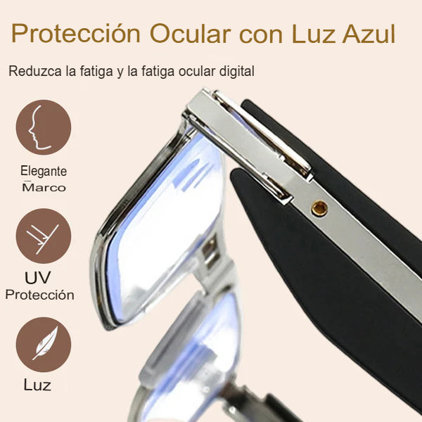READ PRO: GAFAS DE LECTURA PLEGABLES CON FILTRO DE LUZ AZUL Y ESTUCHE 👓