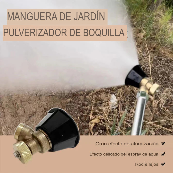 SPRAY POWER: BOQUILLA PULVERIZADORA REGULABLE🔥💧
