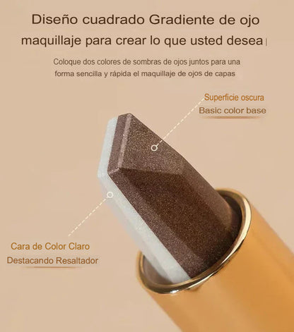 TRICOLOR EYE: 2X1 LÁPIZ DELINEADOR DE OJOS TRICOLOR 🎨👁️