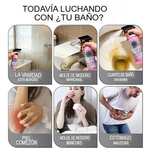POWER CLEAN: 2x1 LIMPIADOR MULTIUSOS PARA BAÑO 🧼💪