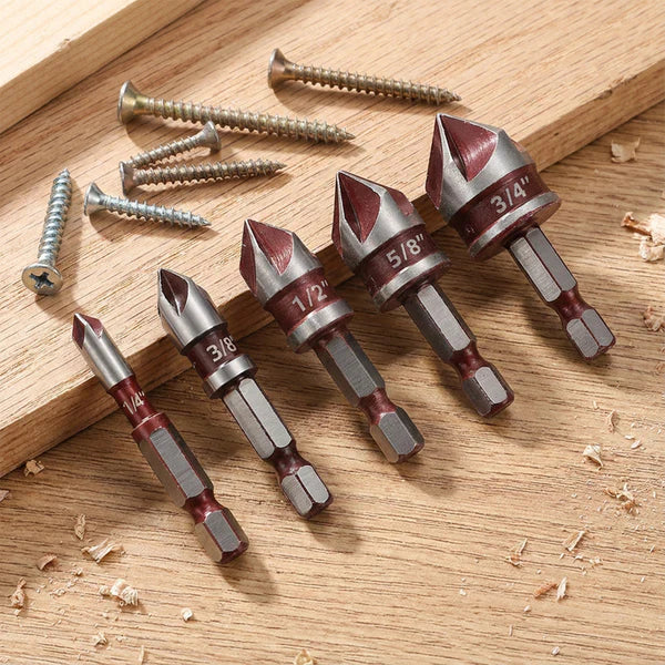 STEEL DRILL: JUEGO DE BROCAS DE ACERO Y CARBONO🔥🔩
