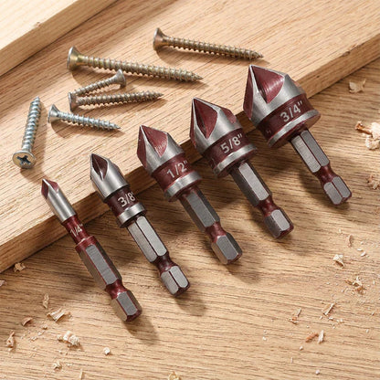 STEEL DRILL: JUEGO DE BROCAS DE ACERO Y CARBONO🔥🔩