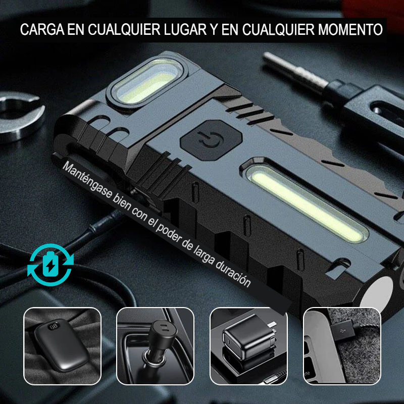MAGNET LIGHT: LINTERNA MAGNÉTICA MULTIFUNCIONAL🔥🧲