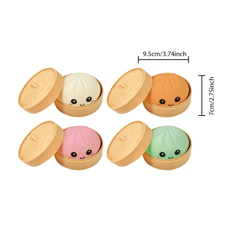 DUMPLING POP: JUGUETE ANTIESTRÉS SENSORIAL DUMPLING💖🖐️