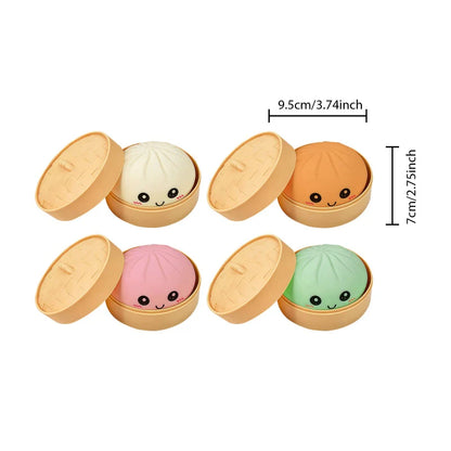 DUMPLING POP: JUGUETE ANTIESTRÉS SENSORIAL DUMPLING💖🖐️