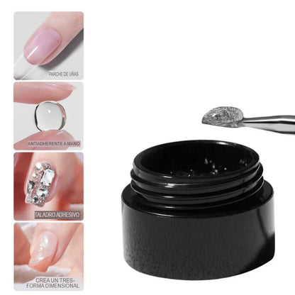 NAIL GLUE: PEGAMENTO DE UÑAS🔥💅