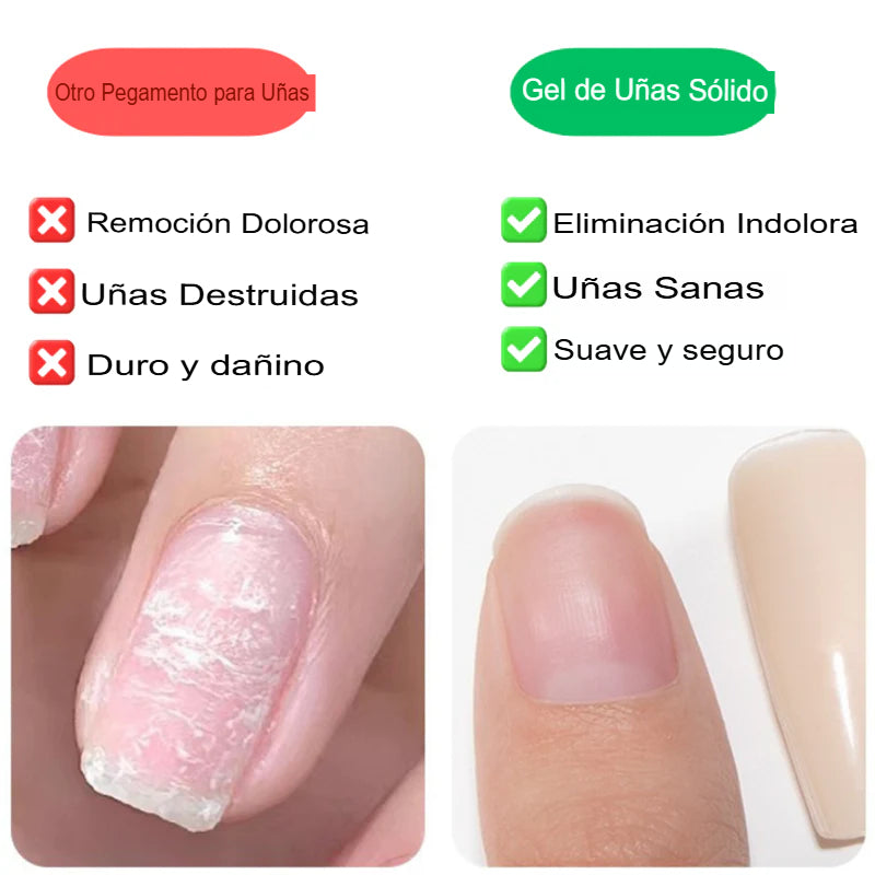 NAIL GLUE: PEGAMENTO DE UÑAS🔥💅