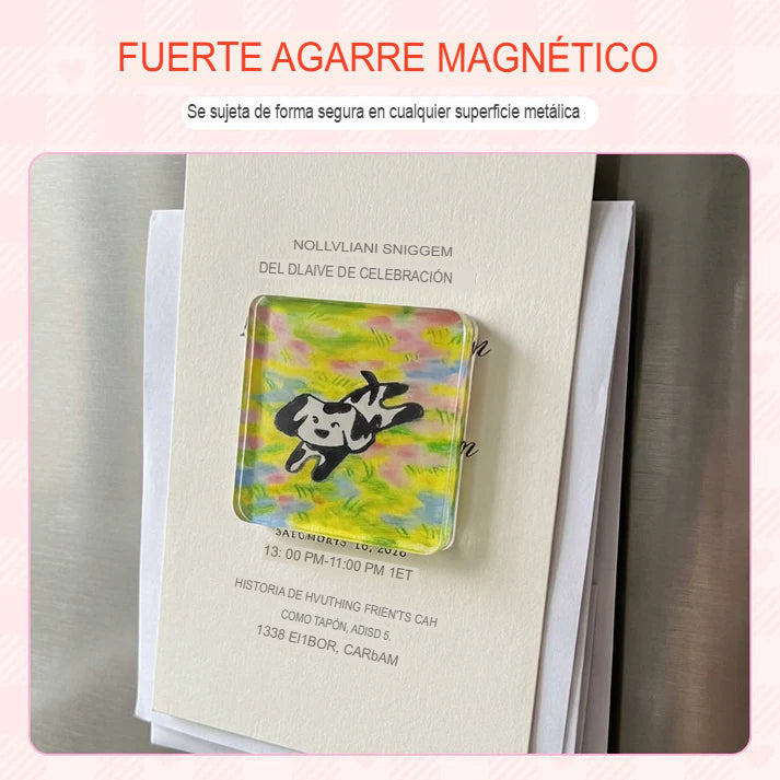 PHOTO MAGNET: KIT X5 IMANES DE ACRÍLICO PARA FOTOS 🔥🧲