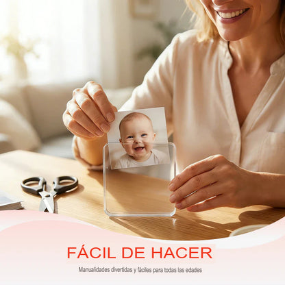 PHOTO MAGNET: KIT X5 IMANES DE ACRÍLICO PARA FOTOS 🔥🧲