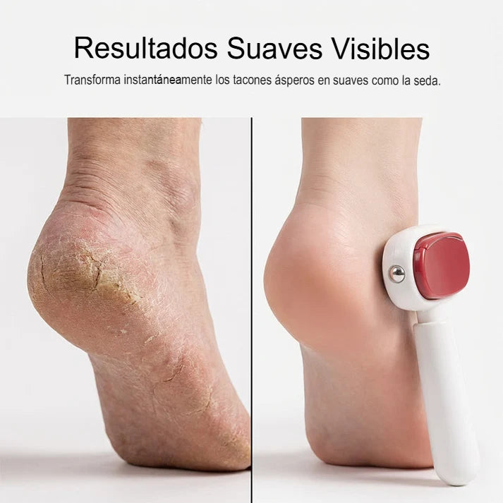 LIMA DE PIES DOBLE CARA + 2 REPUESTOS 🦶✨