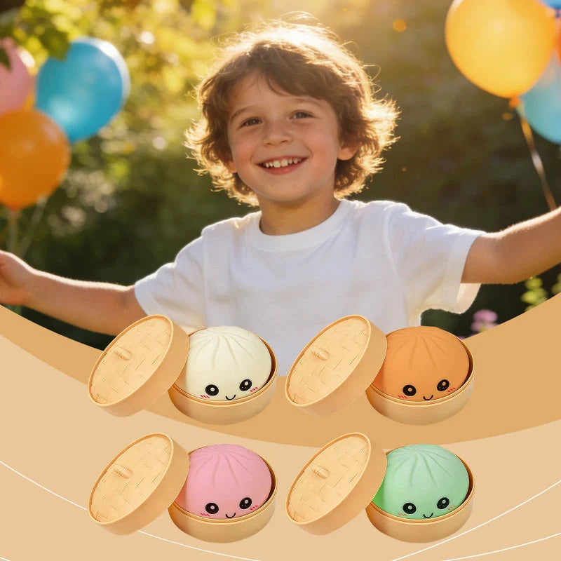 DUMPLING POP: JUGUETE ANTIESTRÉS SENSORIAL DUMPLING💖🖐️